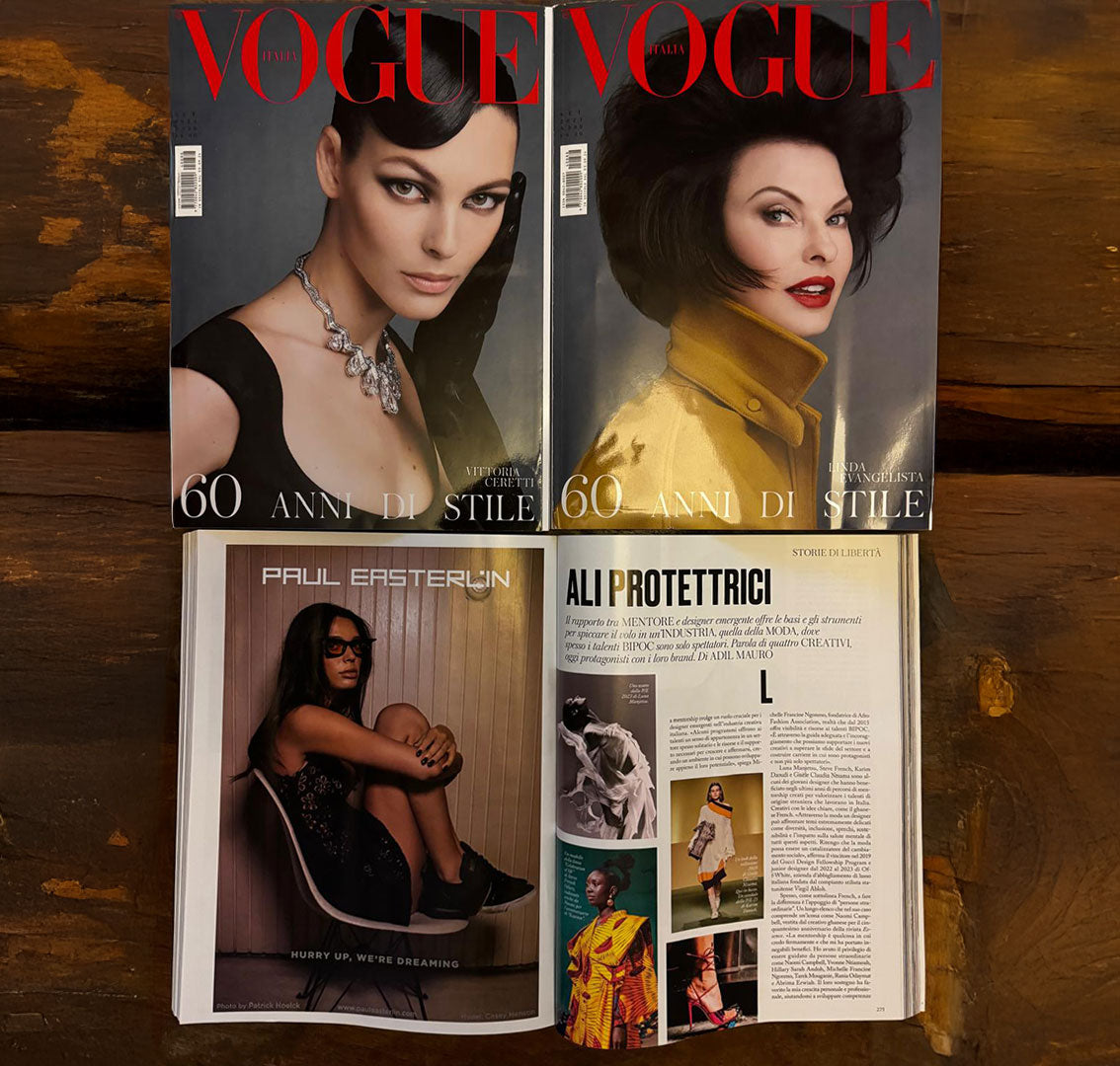 Paul Easterlin Campaing on Vogue